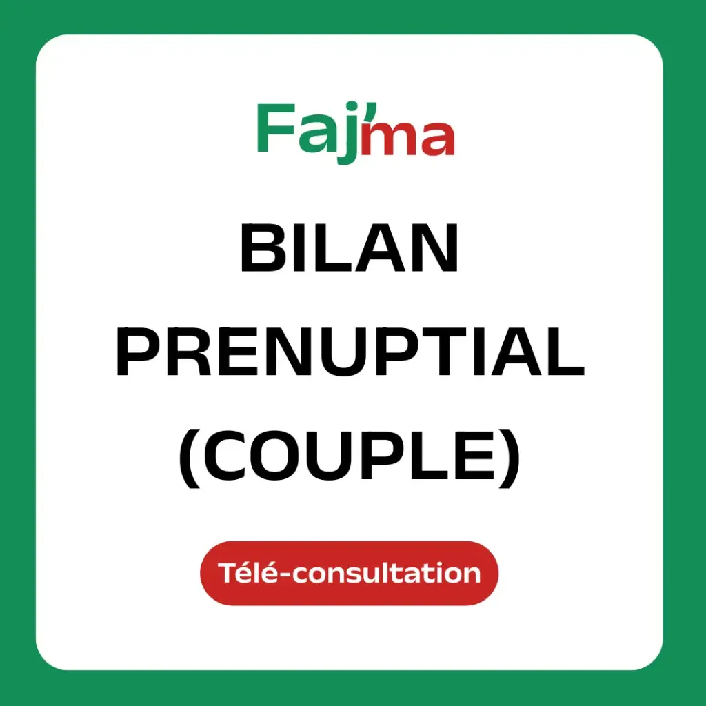 BILAN PRENUPTIAL (COUPLE)