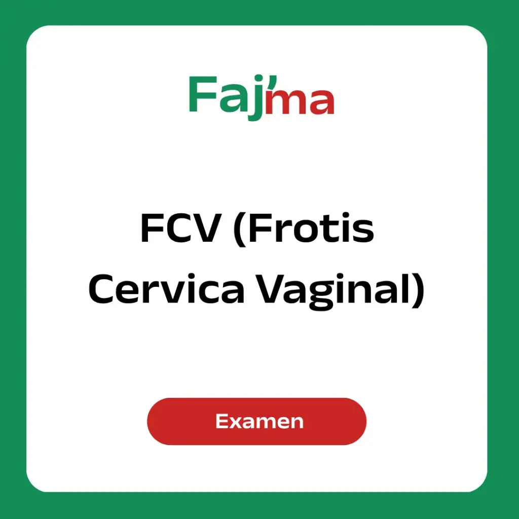FCV (Frotis Cervica Vaginal)